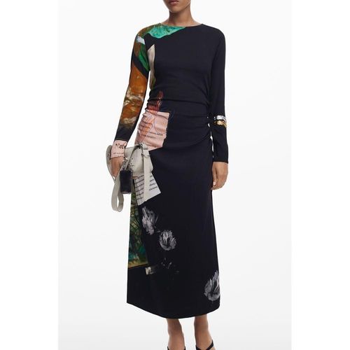 Patchwork Midi-jurk