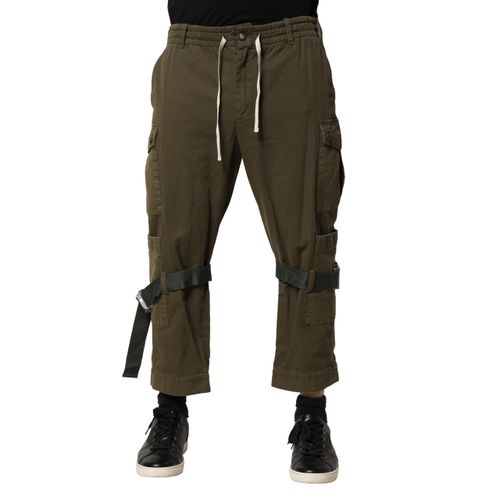 Cargo broek met gespenbanden