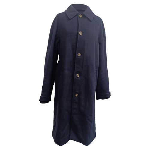 A.P.C. Ethan jas in marineblauwe wol