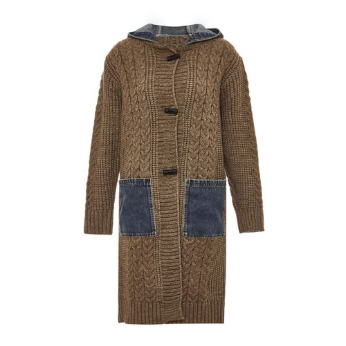 RISA Vest Dames koffie