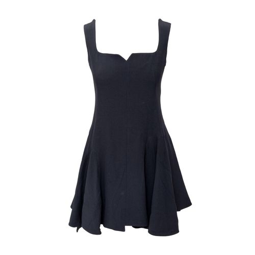 Alexander McQueen A-lijn Mini Jurk - '10s