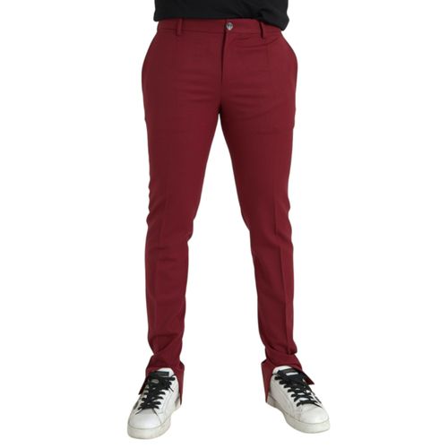 Bordeaux Kleurige Dress Pants