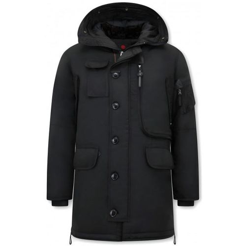 Just Key Parka jas met capuchon
