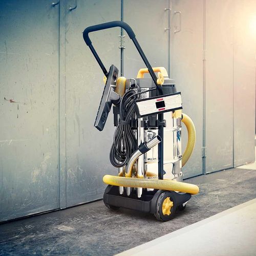 Vacmaster Nass Trockensauger Werkstattsauger ohne Beutel Mehrzwecksauger Wasser-Staubsauger mit HEPA 13 Filtrierung 1600W 38L
