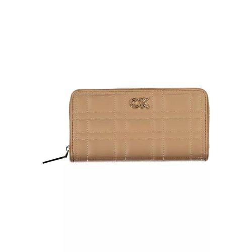 Gevoerde Ritsportemonnee Beige
