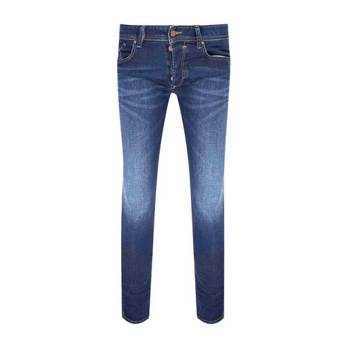 Diesel Heren slankere jeans (Blauw)