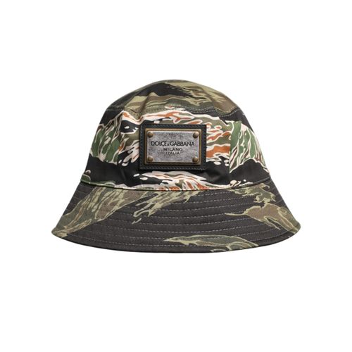 Camouflage Buckethat Logopatch