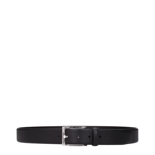 Testoni Zwart Leren Regular Riem