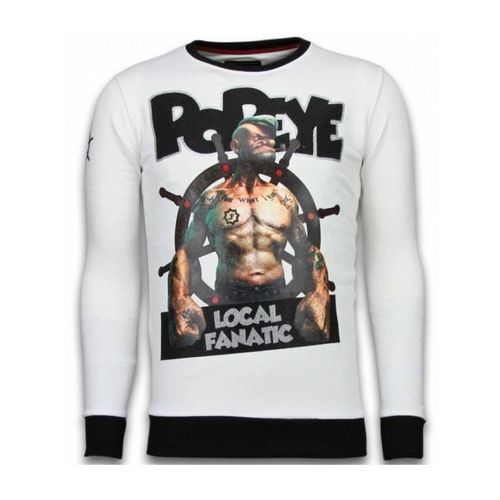 Local Fanatic Popeye rhinestone sweater