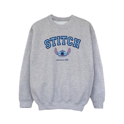 Disney - "Lilo And Stitch Collegial" Sweatshirt für Mädchen (Grau)