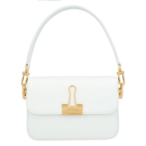 Off White kleine Binder schoudertas
