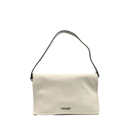 Twinset Witte PU Dames Schoudertas
