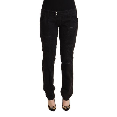 Slim Fit Versleten Jeans