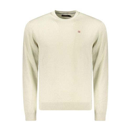 Napapijri Beigemalen Katoenen Mannelijke Sweater