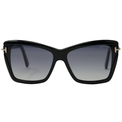 Tom Ford Leah FT0849 01B zwarte zonnebril