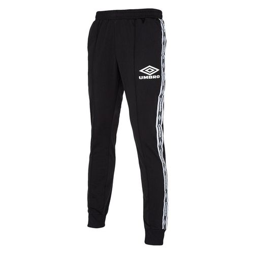 Umbro -Black -Track -Hosen mit Geklebten von Männern geklebt