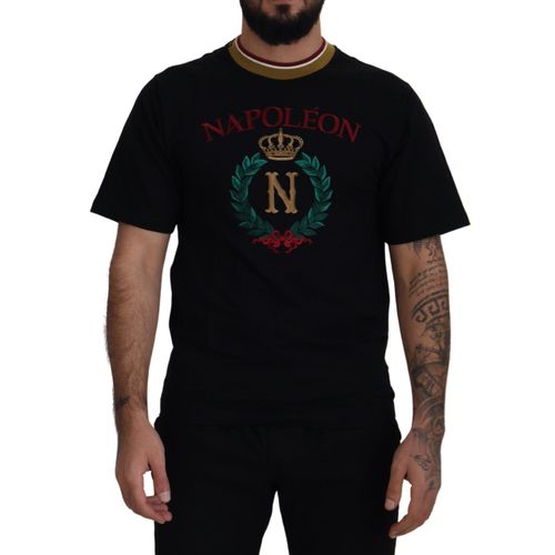 Napoleon T-shirt met Geborduurde Kroon