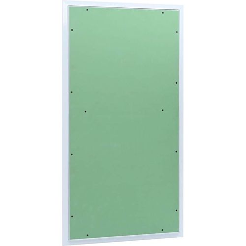 Zugangsklappe Grün und Silber 55 x 105 cm