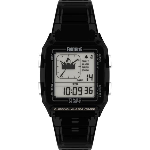 Timex Lca X Fortnite Heren Zwarte Horloge TW2W96500