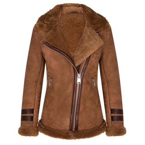 Dames schapenvacht bikerjack-Alamar