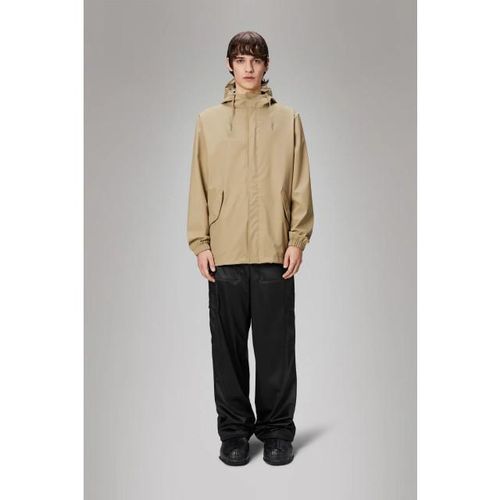 Rains 18010 fishtail jacket w3 sand