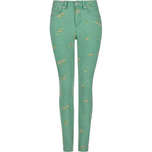 Ami Skinny Jeans Grüner Twill | Heimische blumige Vanille