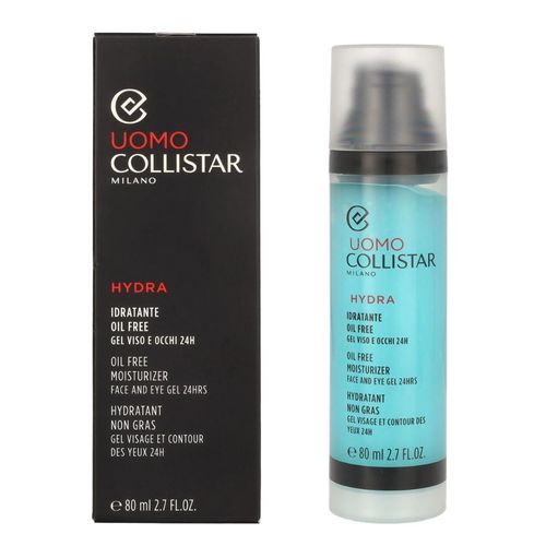 Collistar Uomo Hydra Öl-freie Feuchtigkeitscreme für Gesicht und Augen Gel 80 ml
