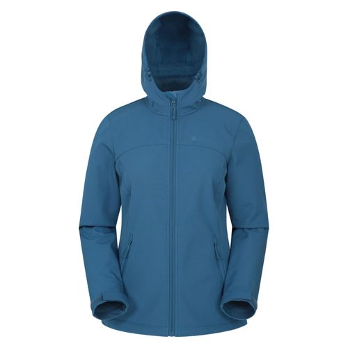 Mountain Warehouse Dames/Dames Exodus waterafstotend softshell jack (Blauw)