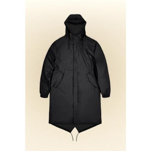 Rains 1814 fishtail parka black