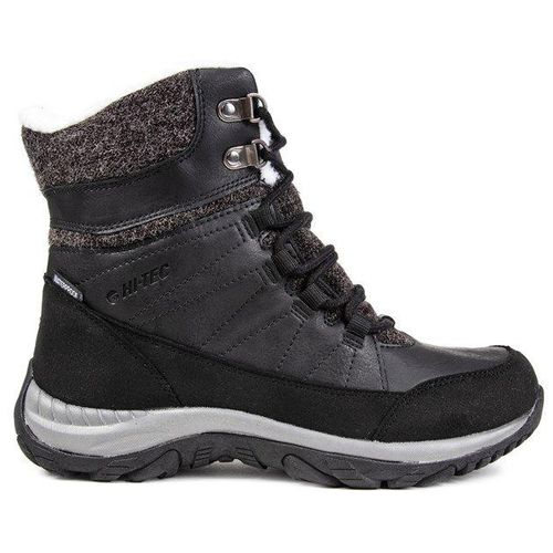 Hi-Tec Riva Mid Dames Zwarte Wandelschoenen