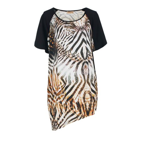 Exotische Allüre Plus Size Jersey-Tunika