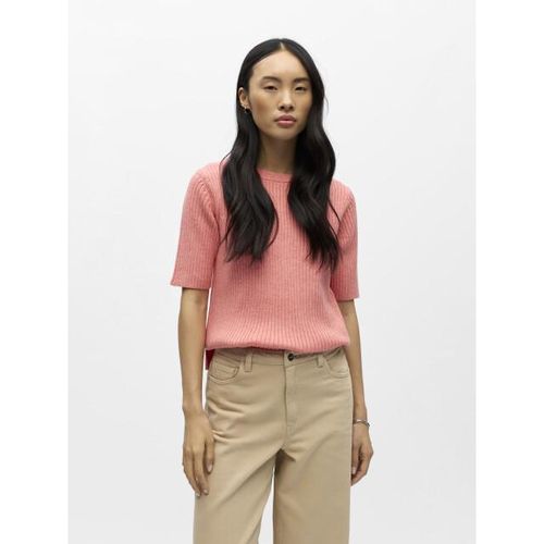 Object Objelva 2/4 re o-neck knit noos