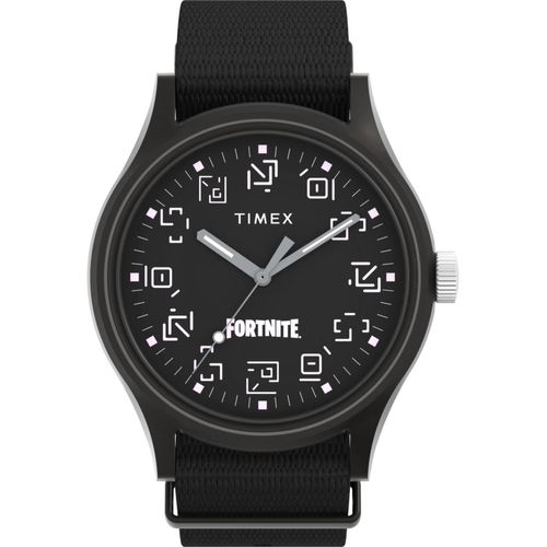 Timex Mk1 X Fortnite Heren Zwarte Horloge TW2W97000