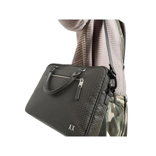 Armani Exchange Heren Relief Documentmap