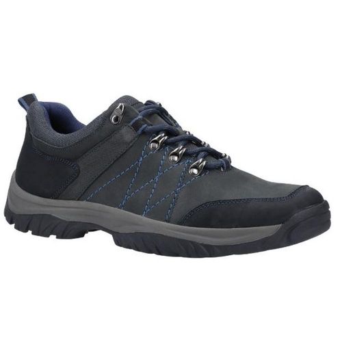 Cotswold Heren Toddington Lace Up Nubuck Leren Schoen (Marine)