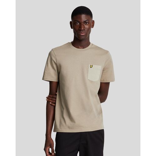 Lyle & Scott � T-Shirt mit farblich abgestimmter Tasche in Gr�n