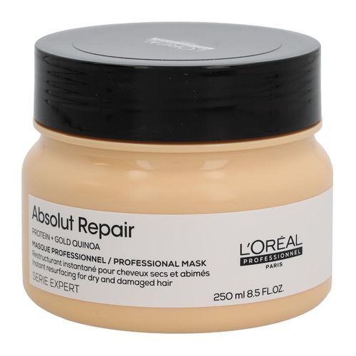 L'Oreal Serie Expert Absolut Repair Gold Quinoa Mask.