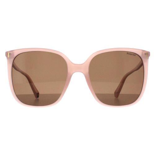 Polaroid Square Damen Rosa Bronze Polarisiert PLD 6218/S