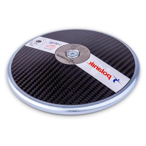 Wettkampfdiskus CCD20 Carbon mit Mittelscheiben | 1,50 kg | WA- | 69% Ringgewicht | Diskus für fortgeschrittene Werfer