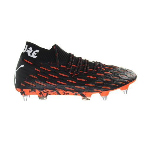 Puma Future 6.1 Netitfit MXSG Mens Black/Orange Football Boots