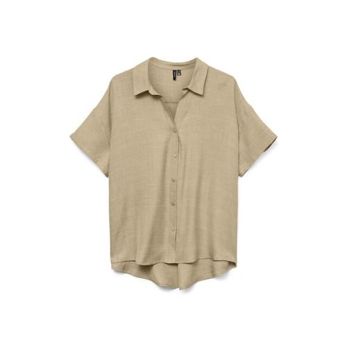 Vero Moda vmmelaney queeny ss shirt wvn 10325866 overcast