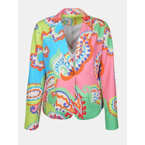 Mucho Gusto Blazer lesbos paisley