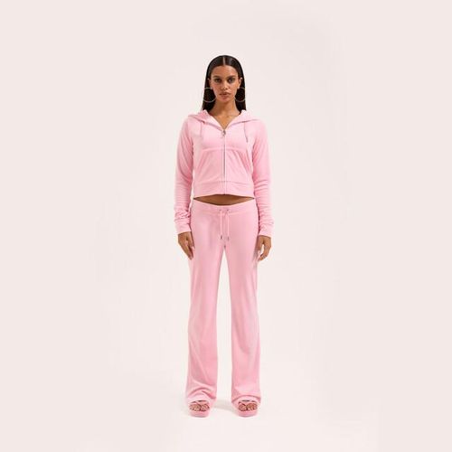 Juicy Couture Christine classic velour low rise pant
