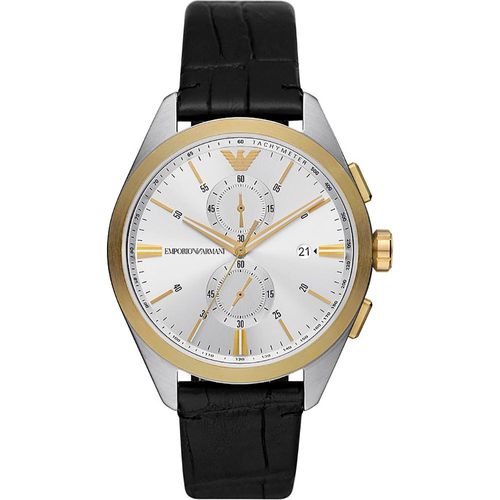 Emporio Armani Claudio Heren Horloge Zwart AR11498