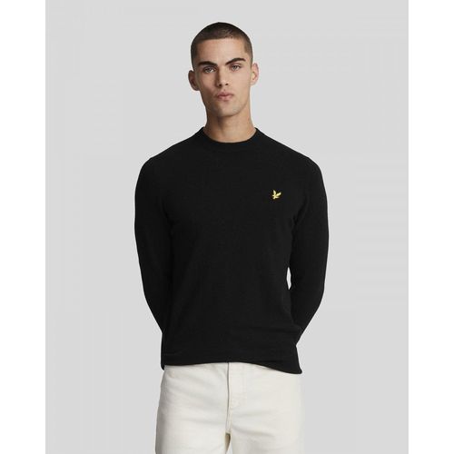 Lyle & Scott Lammywolmix Heren Ronde Hals Trui