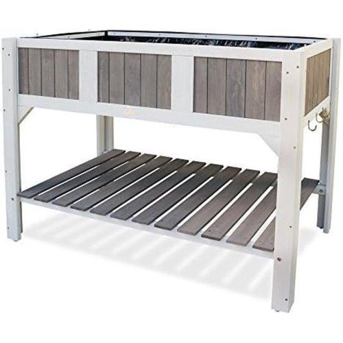 Hydrokultuur-Tisch auf Stelzen - Hydrokultuur-Tisch - Gartentisch auf Stelzen - Gartentisch