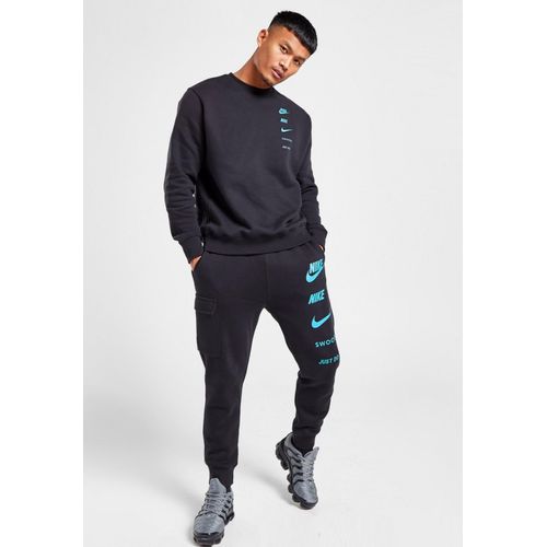 Nike Sportswear Standardausgabe Herren Crew Trainingsanzug in Schwarz