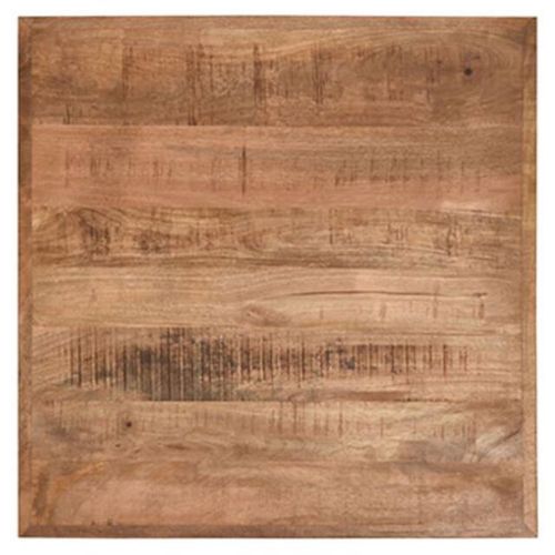 Home67 Tafelblad horeca mangohout 70 x 70 cm