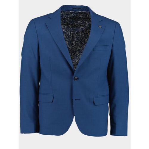 Bos Bright Blue Kostuum modern fit kostuum 2-delig 11649/blue