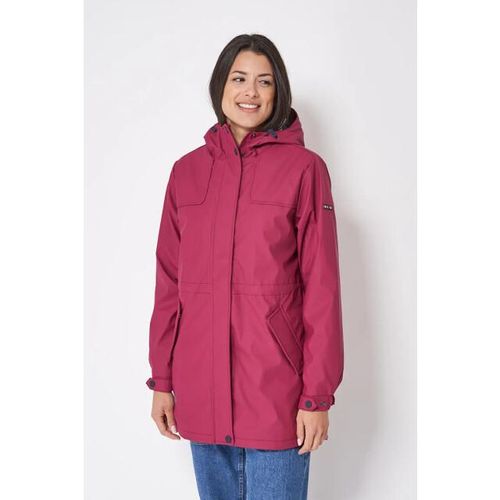 Batela Donker dames winter regenjas sluis -